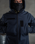 Тактичний зимовий теплий військовий комплект Patrol ( Куртка + Штани ), Камуфляж: Синій, Розмір: XL - зображення 5