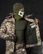 Тактический зимний теплый военный комплект Mistx ( Куртка + Штаны ), Камуфляж: Пиксель, Размер: XXXL - изображение 4