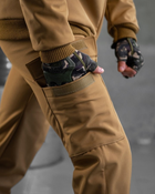 Тактичний зимовий теплий військовий комплект KH/-13 ( Куртка + Штани ), Камуфляж: Койот, Розмір: S - зображення 9