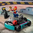 Zestaw klocków Lego City Gokarty i kierowcy wyścigowi 99 części (60400) - obraz 6