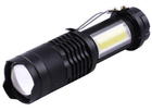Світлодіодний ліхтарик BL-525 / mirco USB / Чорний