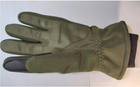 Зимние тактические перчатки, олива, теплые на флисе D3-PMR-PRCT-L - изображение 6