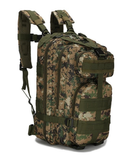 Тактический походный рюкзак на 25 л D3-GGL-107 Темный пиксель - изображение 1