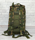 Тактический походный рюкзак на 25 л D3-GGL-107 Темный пиксель - изображение 4