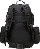 Тактический походный рюкзак на 56 л D3-GGL-404 Черный - изображение 5