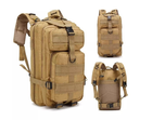 Тактический походный рюкзак на 25 л Койот D3-GGL-102 - изображение 2