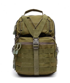Тактическая сумка мужская на одно плечо 18 л олива D3-takt18l-2 - изображение 1
