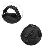 Сумка-рюкзак тактическая однолямочная Темный камуфляж ZE0144 Laser - изображение 6