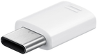 Adapter Samsung EE-GN930BWE Micro USB do USB Type-C Biały (8806088480985) - obraz 3