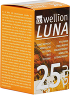 Тестовые полоски для глюкометра WELLION LUNA 25шт - изображение 1