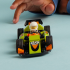 Zestaw klocków Lego City Zielony samochód wyścigowy 56 części (60399) - obraz 5