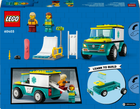 Zestaw klocków Lego City Karetka i snowboardzista 79 części (60403) - obraz 2