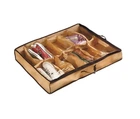 Коробка-органайзер для хранения обуви на 12 пар Shoes Under, кофры для хранения вещей, ящик для обуви