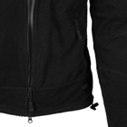 Куртка тактична Helikon-Tex Флісова на замку S Чорна ALPHA TACTICAL JACKET - GRID FLEECE S BLACK (BL-ALT-FG-01-B03-S) - зображення 8
