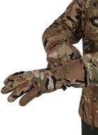 Водовідштовхувальні зимові захисні вітрозахисні Softshell тактичні на флісі рукавички Мультикам 9000-L - зображення 6