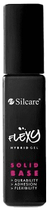 Bezbarwna baza Silcare Flexy Hybrid Gel Solid Base pod lakier hybrydowy 4.5 g (5902560525564) - obraz 1