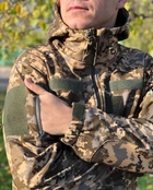 Куртка тактическая Soft Shell водонепроницаемая ММ-14 Пиксель 60 - изображение 5