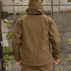Куртка на флісі M розмір Soft Shell Caiman Койот - зображення 4