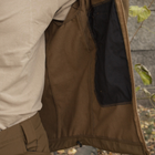 Куртка на флісі M розмір Soft Shell Caiman Койот - зображення 8