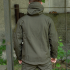 Куртка S размер Soft Shell Caiman Олива Софтшелл Деми-Сезон - изображение 4