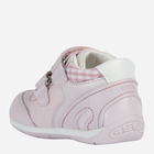 Buty sportowe dziecięce dla dziewczynki na rzepy Geox B020AA-05410-C8004 23 Różowe (8054730396034) - obraz 3