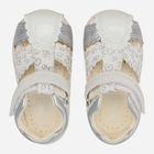 Дитячі сандалії для дівчинки Geox B151QC-0HI10-C0007 22 Білі (8054730955538) - зображення 4