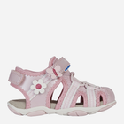 Дитячі сандалії для дівчинки Geox B150ZB-0NFEW-C8004 25 Рожеві (8050036000026) - зображення 1