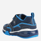 Buty sportowe chłopięce na rzepy Geox J16FEA-0CE14-C4231 24 Niebieskie (8050036537423) - obraz 3