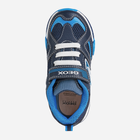 Buty sportowe chłopięce na rzepy Geox J16FEA-0CE14-C4231 24 Niebieskie (8050036537423) - obraz 4
