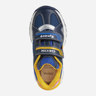 Buty sportowe chłopięce na rzepy Geox J25AXA-014BU-C4226 25 Niebieskie (8050036537904) - obraz 4