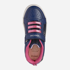 Buty sportowe dziecięce dla dziewczynki na rzepy Geox J258WF-0BCAT-C4268 32 Niebieskie (8050036551269) - obraz 4