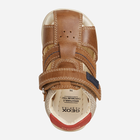 Sandały chłopięce skórzane Geox B021VA-0CL22-C5102 25 Brązowe (8054730410365) - obraz 4