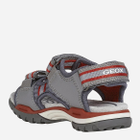 Sandały chłopięce Geox J020RD-014ME-C0051 30 Szare (8054730455625) - obraz 3