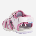 Sandały dziecięce dla dziewczynki Geox B250ZA-0AJGN-C8057 22 Różowe (8050036513106) - obraz 3