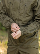 Костюм чоловічий демісезонний Undolini Гірка Олива Ріп-стоп 52 р UND штани куртка з капюшоном водонепроникний і вітронепродувний повсякденний - зображення 2