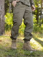 Костюм мужской демисезонный Undolini Горка Олива Рип-стоп 52 р UND брюки куртка с капюшоном водонепроницаемый и ветронепродуваемый повседнывный - изображение 9