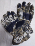 Водовідштовхувальні захисні вітрозахисні Softshell на флісі зимові рукавички Піксель 9004-L - зображення 6