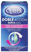 Krople do oczu Optrex Doble Accion Dry Eyes Eyedrops 10 ml (8410104891206) - obraz 1