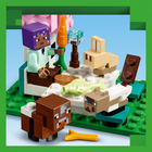 Zestaw klocków Lego Minecraft Rezerwat zwierząt 206 części (21253) - obraz 5