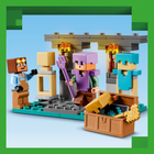 Конструктор LEGO Minecraft Зброярня 203 деталей (21252) - зображення 7