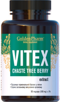Витекс (Vitex) 500 мг препарат Golden Farm 90 капсул (44820183471093)