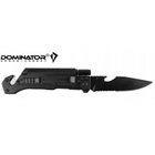 Спасательный Пружинный Складной Нож для Выживания Dominator RESCUE EDC H-K201486 с Фонариком с Огнивом - изображение 5