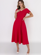 Плаття міді жіноче Lanti Suk181 36 Рожеве (5904252725207) - зображення 1