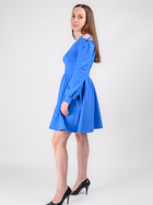 Sukienka mini damska MODAGI A7 S/M Granatowa (5904996500252) - obraz 4