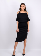 Плаття міді жіноче MODAGI A15 L/XL Черное (5904996500498) - зображення 1