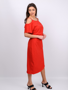 Sukienka damska midi MODAGI A15 S/M Czerwona (5904996500504) - obraz 4