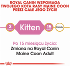 Sucha karma Royal Canin Maine Coon Kitten dla kociąt rasy Maine Coon 400 g (3182550770941) - obraz 3