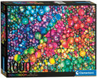 Puzzle Clementoni Color Boom Marbles 1000 elementów (8005125396504) - obraz 1