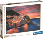 Puzzle Clementoni Manarola 1000 elementów (8005125396474) - obraz 1