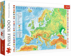 Пазл Trefl Фізична карта Європи 1000 елементів (5900511106053) - зображення 1